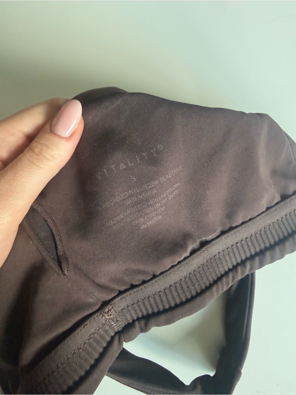 VITALITY | espresso sports bra - Picture 3 of 4